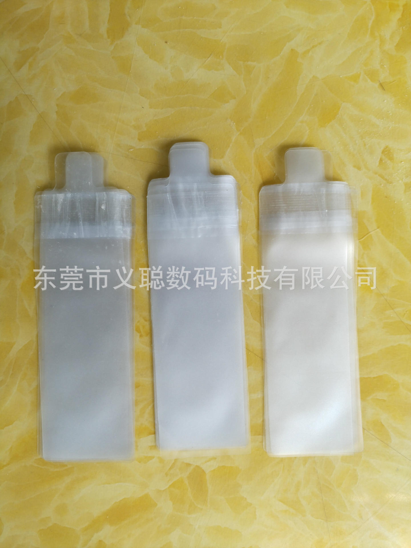 批发PVC磨砂扎捆绑带膜宽37MM*长125MM 数据线捆绑扎线束膜