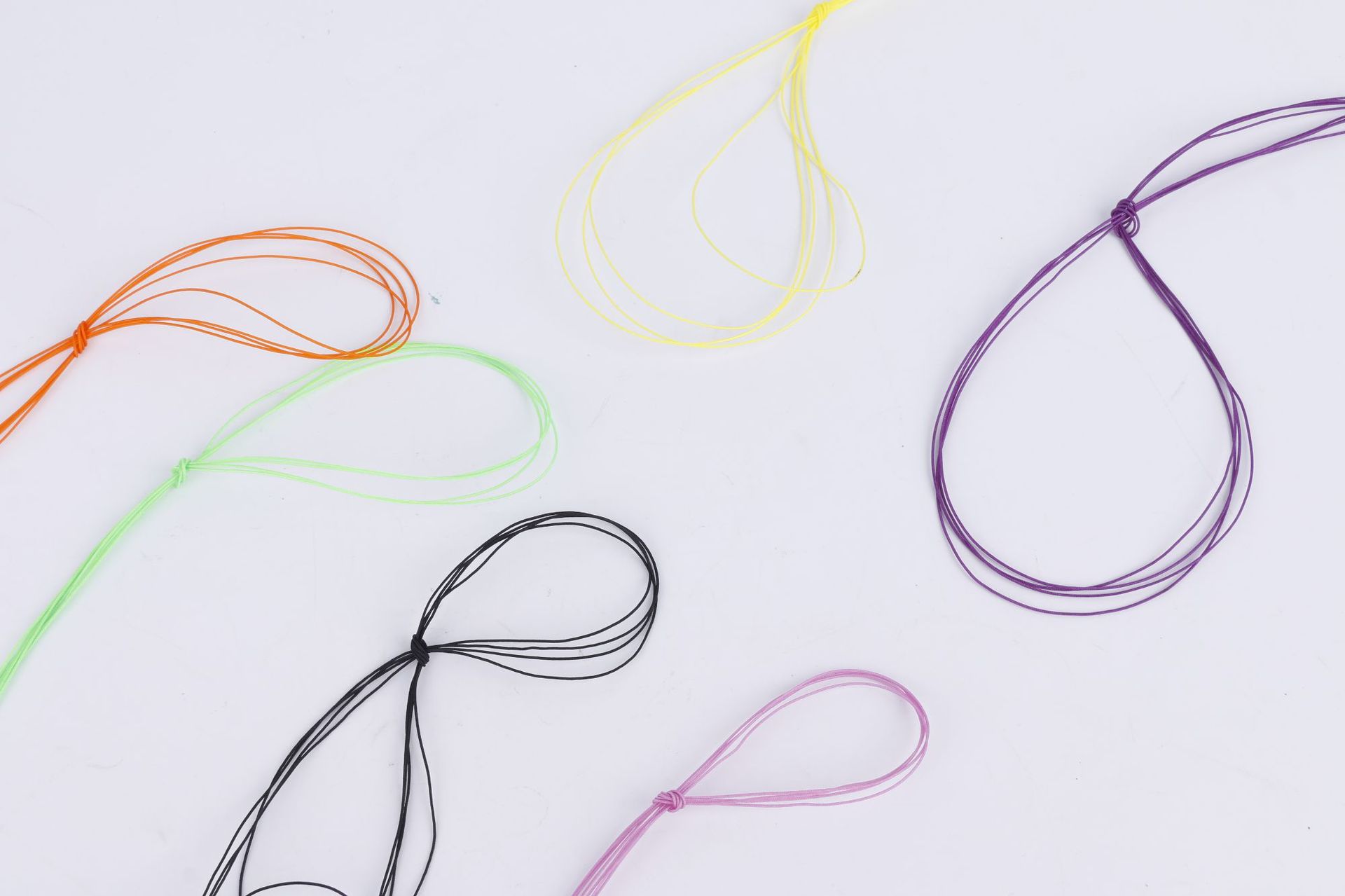 瑞达供应鱼丝绳 涤纶绳 尼龙绳 松紧扁带潜水眼镜绳