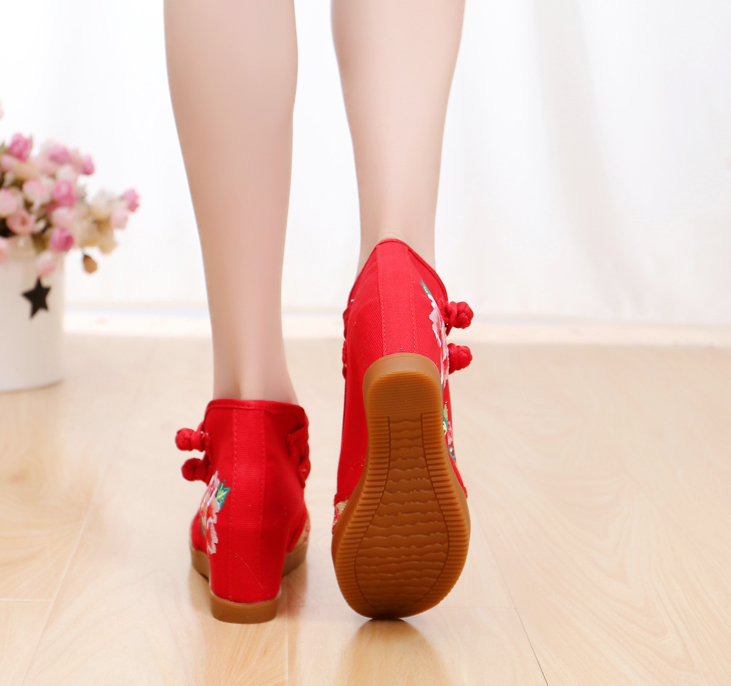 Mocassins femme en Toile - Ref 3440354 Image 28