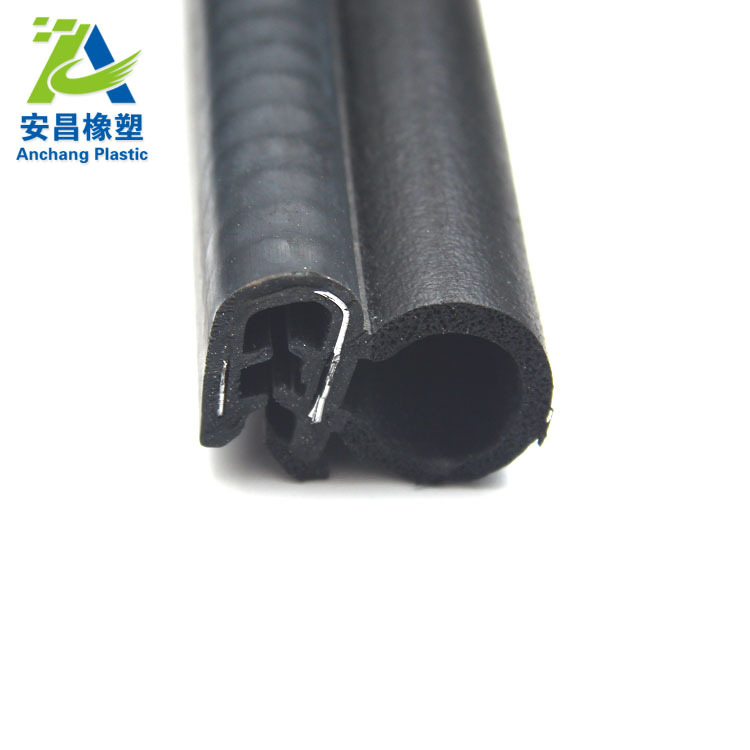 U型密封条 三元乙丙机柜U型包边条 三复合顶泡侧泡箱柜橡胶条