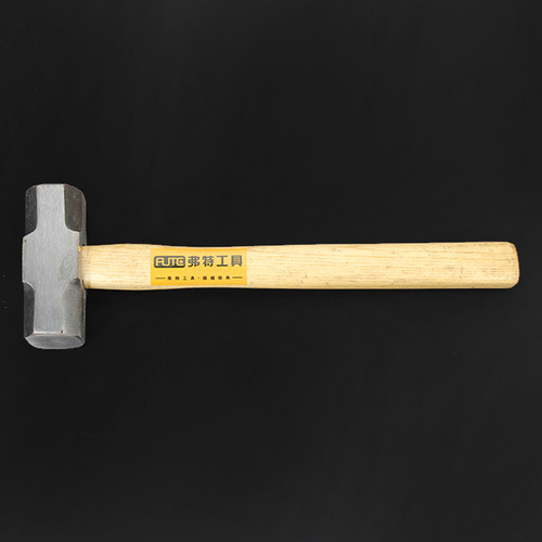 Ford log handle octagonal hammer square head carbon steel hammer home decoration hammer 4p6p8p non-standard small body