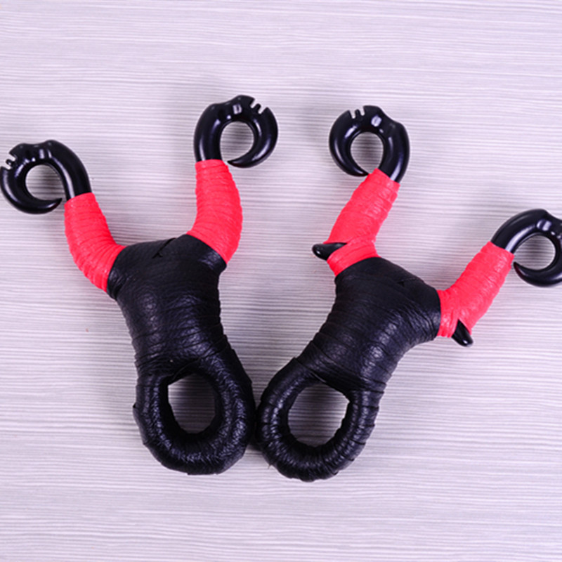 富沥舒硬塑POM黑色藏羚羊弹弓砸不断强化ABS小羊反曲定位传统弹弓|ms