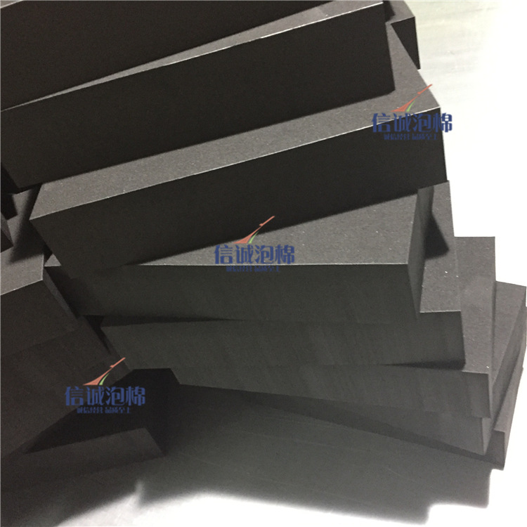 硬质EVA泡棉 防震EVA垫块 70度黑色EVA材料运输垫块 减震阻滑
