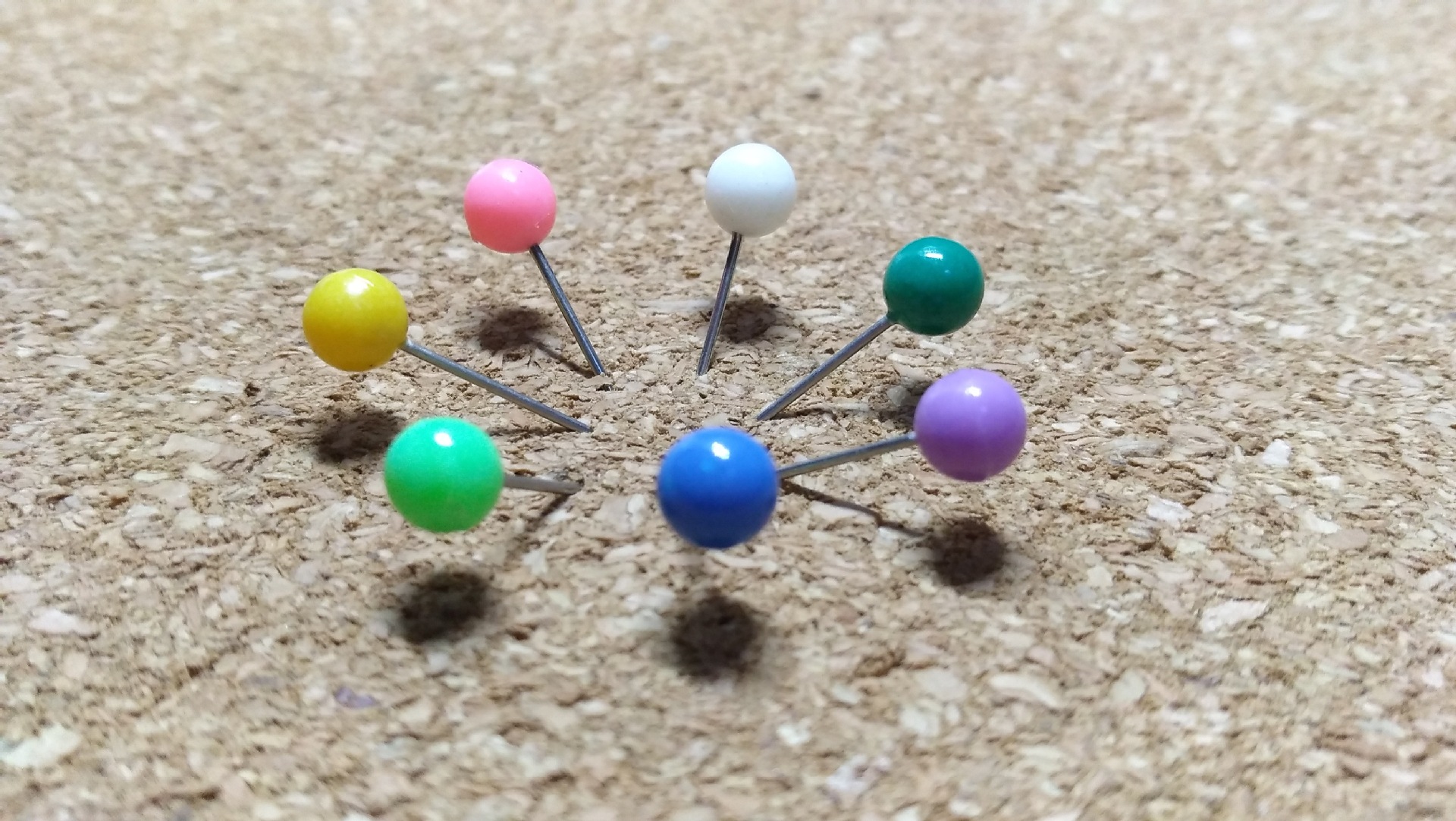 2021 1/ 8 Inch Small Map Push Pins Map Tacks, Plastic Head With Steel