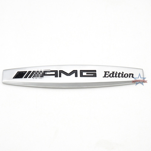 AMG fender logo, fender metal car sticker, personalized modified decorative car logo