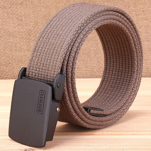 ENNIU thickened canvas belt casual outdoor belt for men Korean style trendy trouser belt manufacturer wholesale overalls belt