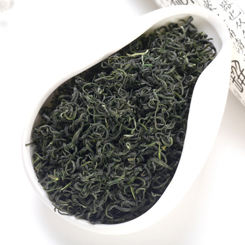  New Tea Green Tea Bulk Chestnut Fragrance Sichuan Ya'an Alpine Cloud Mist Fried Green Tea Yuqian One Piece Dropshipping Wholesale