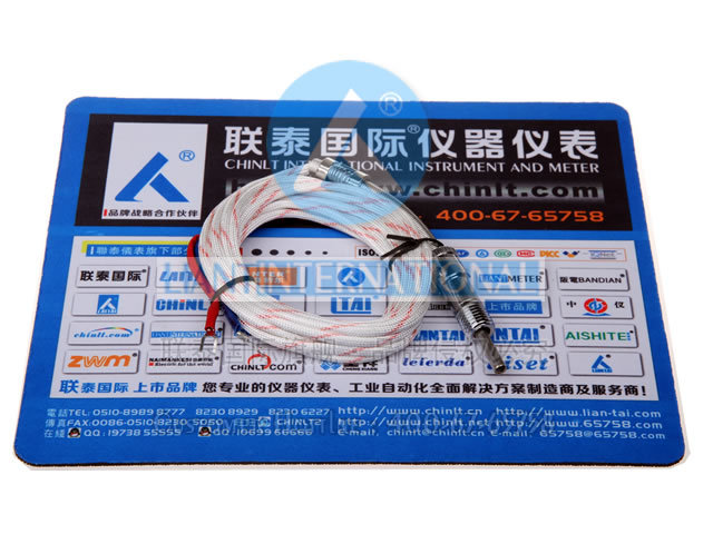 WRNT-01 压簧式热电偶 温度传感器 温控仪探头 LIANTAI 联泰 中天