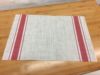 Factory direct selling striped striped environmentally friendly meal cushion European -style PVC western food insulation pad Japanese simple dining table cushion bowl pad