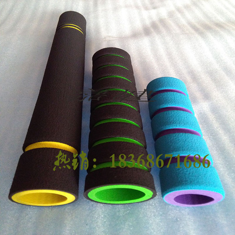 光面海绵管 nbr橡塑海绵手把护套 彩色发泡eva泡棉拖把手柄握把