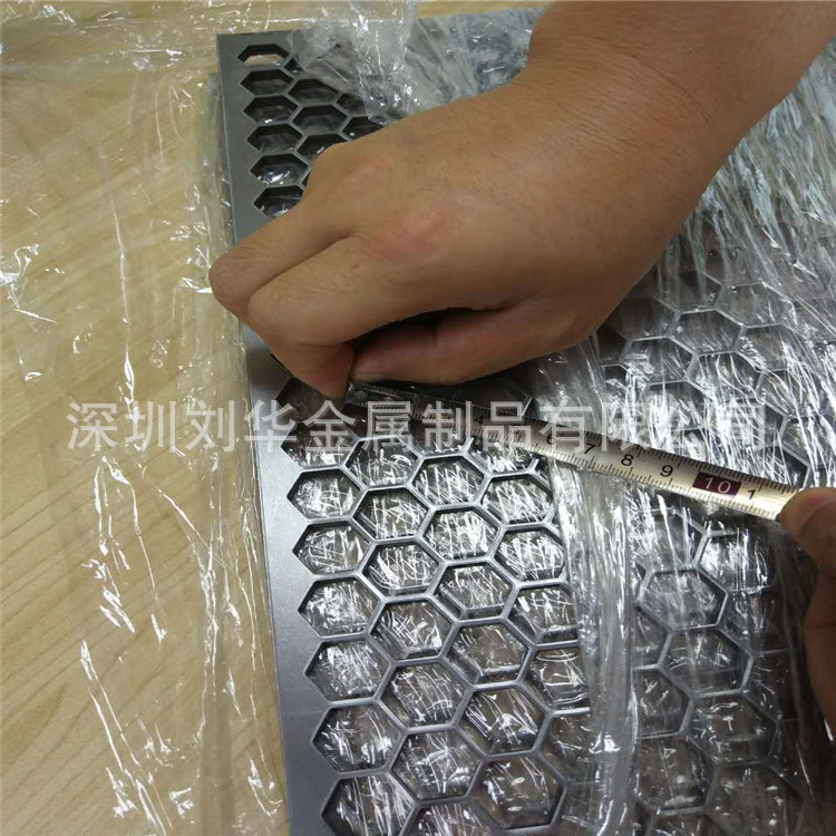 厂家圆孔冲孔板六角孔冲孔板百叶窗孔