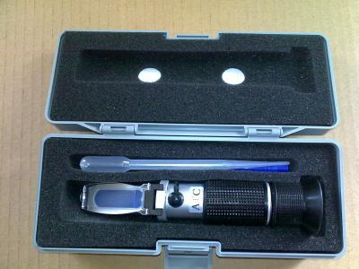 盐浓度测量仪 盐度折射仪 温补盐度计折射仪0-28%