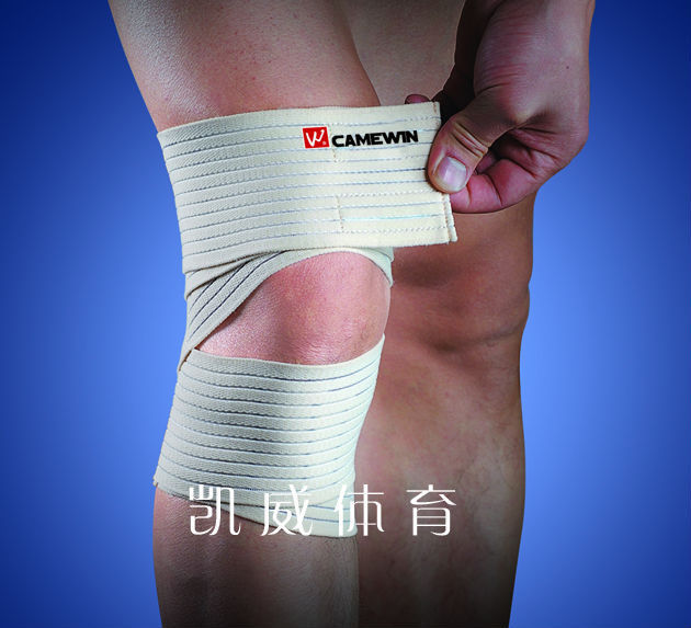 Recommended Kivi 0836 elastic Use Twine Bandage Beige Knee pads Calf Bandage Factory wholesale