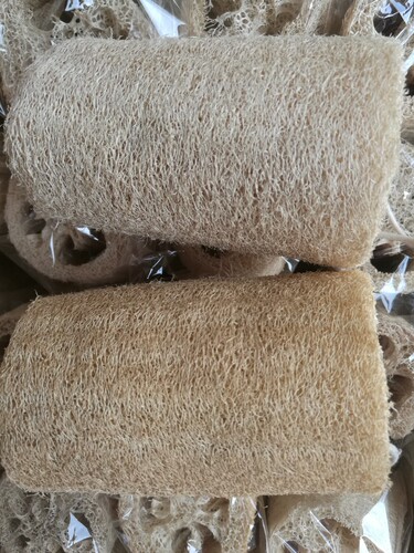 Natural loofah sponge for cleaning and bathing, cleaning brush, pot scrubber, non-stick dishwashing brush, pot scrubber, pot cleaner
