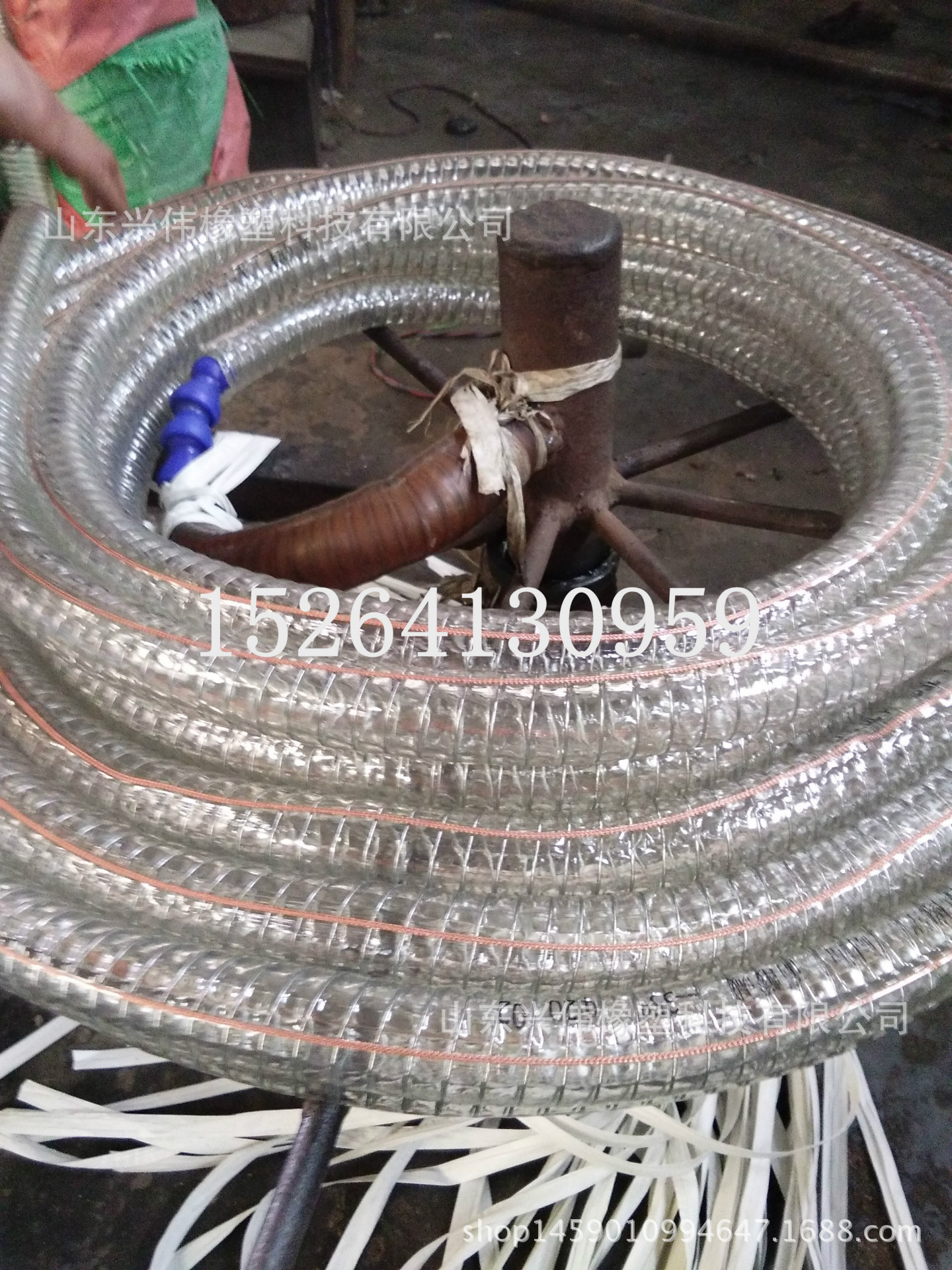 生产加工 PVC透明钢丝油管 PVC聚氨酯透明软管 耐油管耐酸管