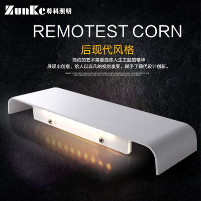 长形壁灯led现代简约创意长条铝材壁灯酒店卧室客厅过道床头灯|ms