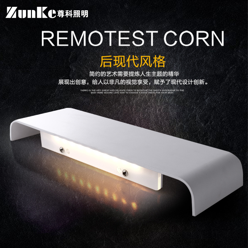 长形壁灯led现代简约创意长条铝材壁灯酒店卧室客厅过道床头灯|ms