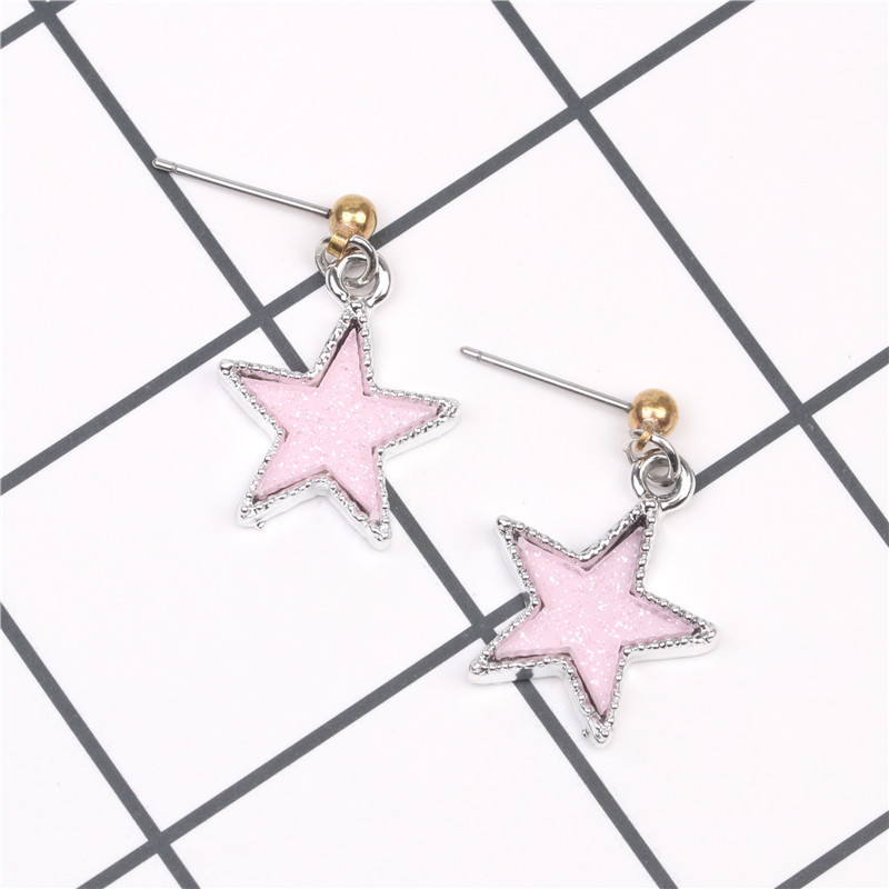 Pentagram Earrings Jewelry Wholesale Star Earrings display picture 7