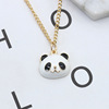 Cute metal short necklace, European style, Chinese style, wholesale