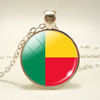 Pendant, fashionable accessory, with gem, wish, European style