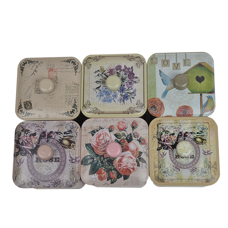 美式包装盒马口密封金属茶叶罐 婚庆用巧克力糖盒 厂家