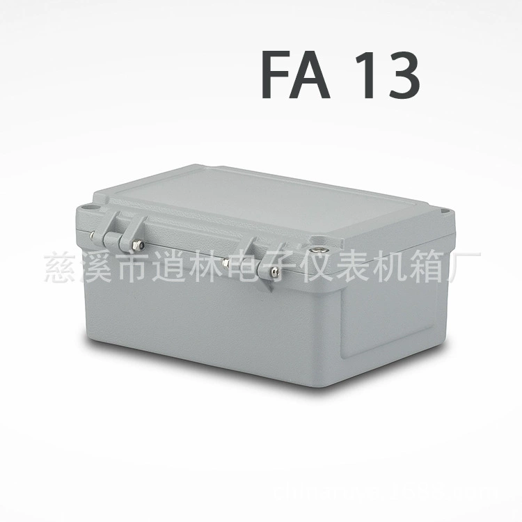 Водонепроницаемая коробка из литого алюминия, распределительная коробка для улицы, клеммная коробка, алюминиевый сплав FA-13 85*135*185 мм