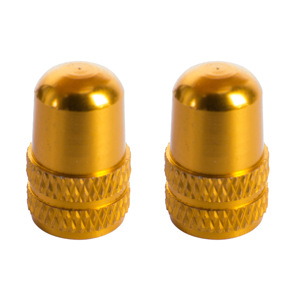 Bicicleta de montaña neumático americano tapa de boquilla de aire color aleación de aluminio tapa de válvula redonda boca de belleza cubierta de polvo de BMX