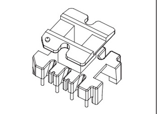 EE22��YC-EI-2201 4+4P ��ʽ�Ǽ� ��늸о�Ȧ�Ǽ܏S��
