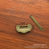 Hundred Years of Haohe Makeup Box Rush Crown Antique Lock Link Link Lock Old -style Lock Mini Ancient Lock