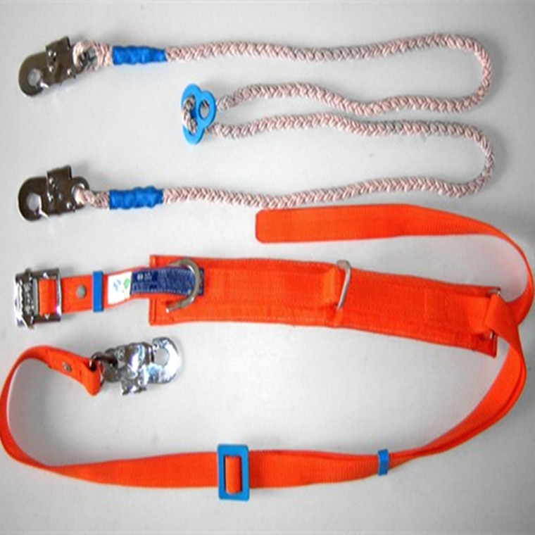 华泰牌电工双保险安全带 电工双控安全带 高空作业 LA认证