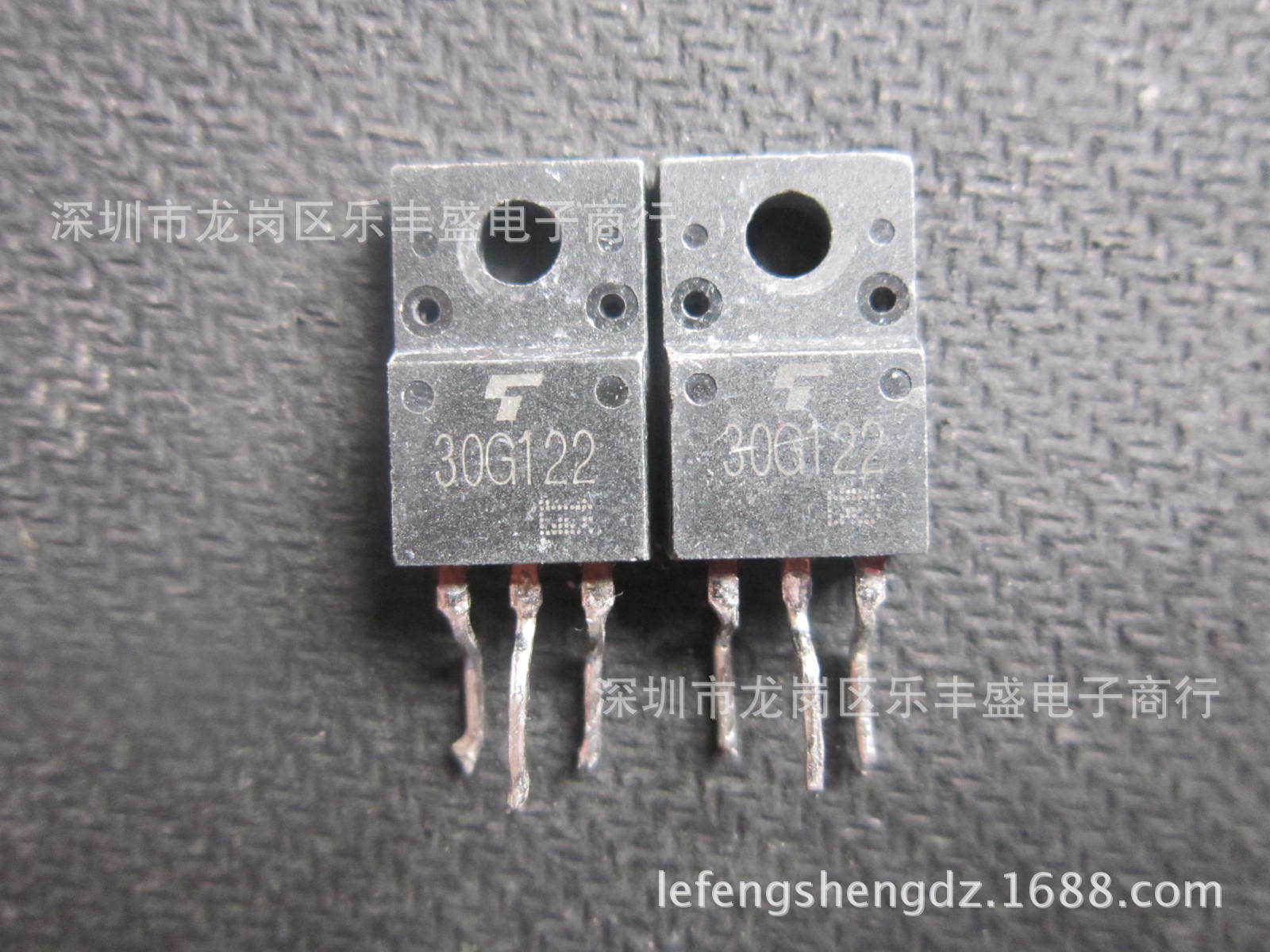 30G122 拆机东芝 TO-220F N通道 IGBT 液晶维修专用管