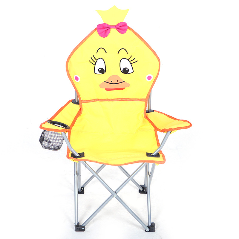 outdoors Multipurpose leisure time Beach chairs Metal backrest Handrail children Cartoon Folding chair Manufactor