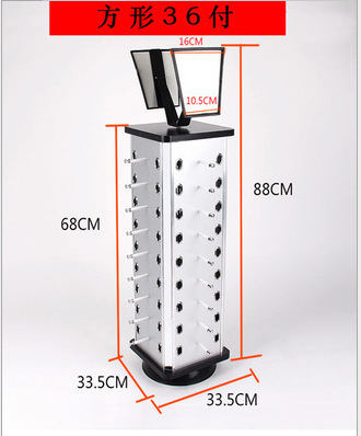 Tabletop glasses display stand, rotatable glasses frame, sunglasses holder, one-piece dropshipping