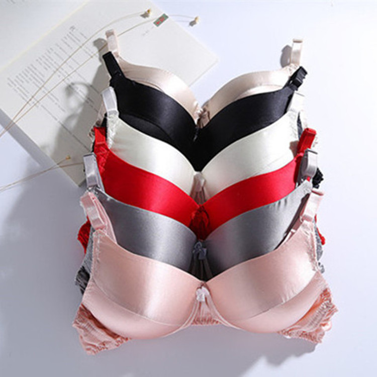 Yaodong Silk Bra Plain Mulberry Silk Bra Double-sided Bra Thin No Rings Underwear Factory Wholesale