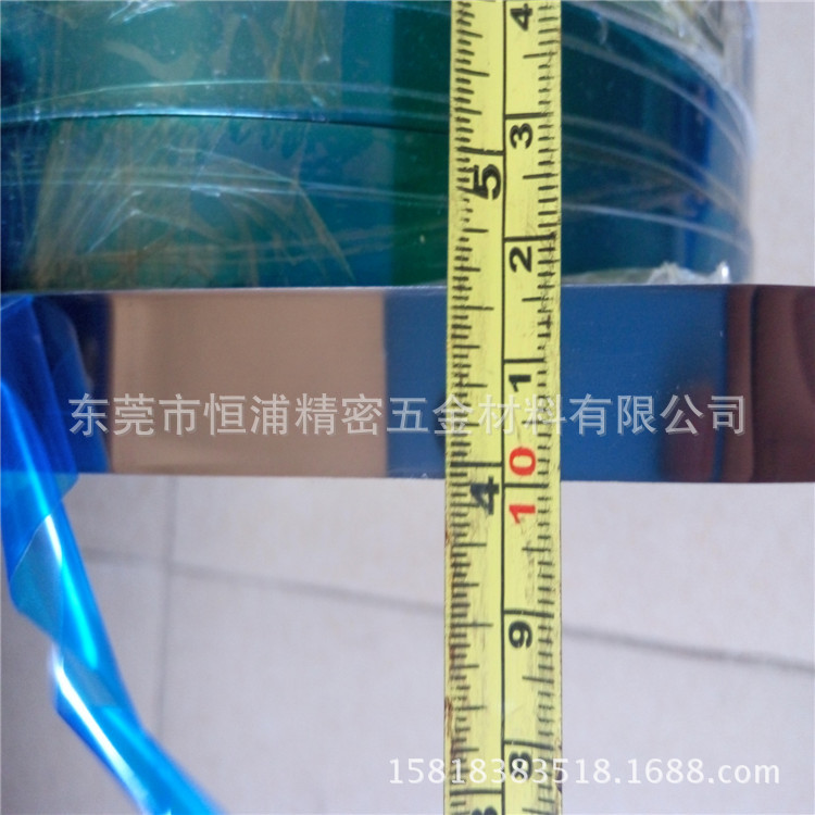 301EH特硬 550-600HV 不锈钢弹片料 0.1不锈钢发条料