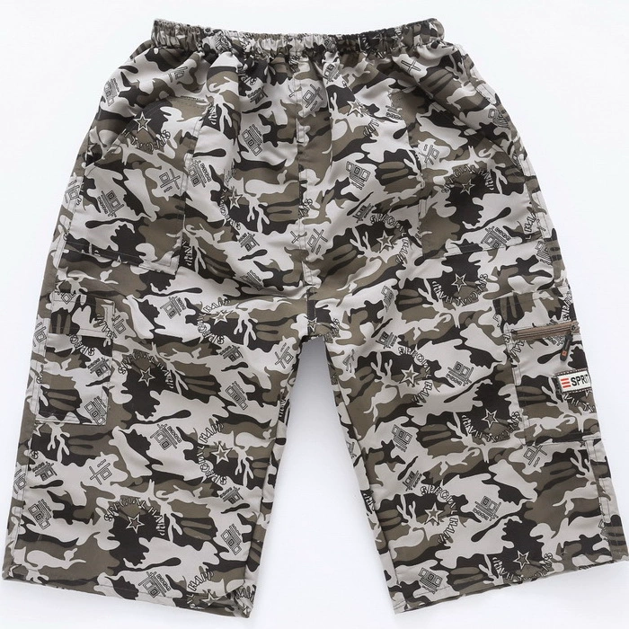JZ/4-2 летние новые мужские камуфляжные шорты 7/5, модные повседневные быстросохнущие камуфляжные брюки больших размеров