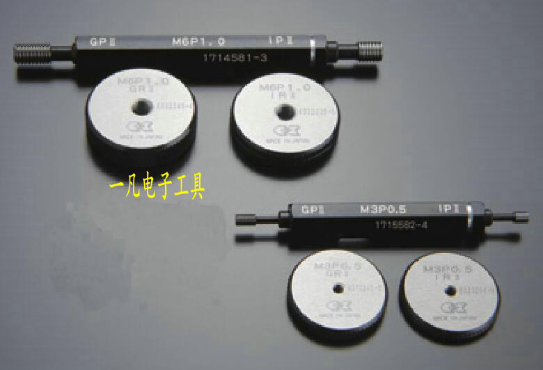 日本EISEN 螺纹塞规 通止规 M10X1.5-6H IOS标准 M10P1.5 GPNP