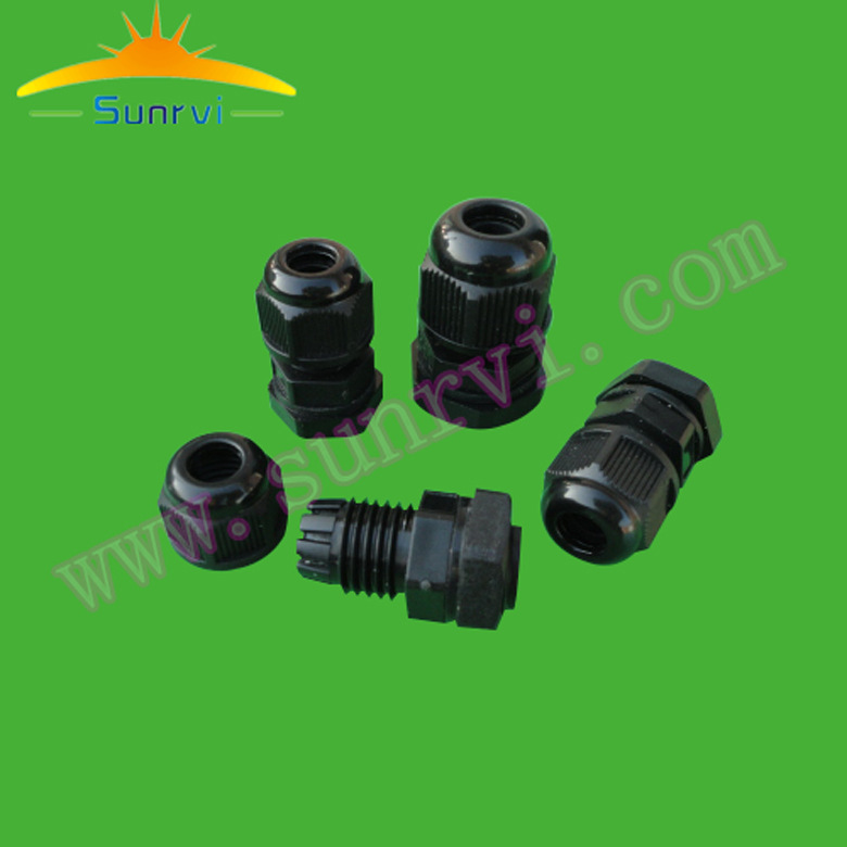 厂家直销 M8x1.25 小型塑胶防水接头 防护防水格兰头
