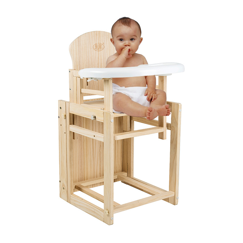 廠家批發嬰兒餐椅 多功能實木兒童餐桌椅 便攜折疊寶寶吃飯座椅