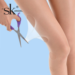 Sheer 6D Skirts for Women - Summer Leggings with Core Fiber Black Stockings, Anti-Pick, Sexy Leggings with Random Cuts