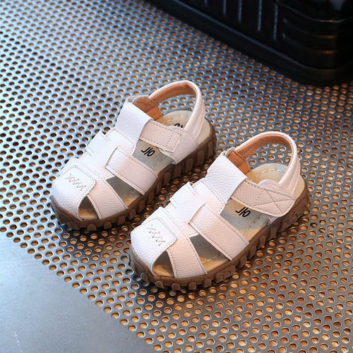 Summer Children's Korean Style Boys' Sandals for Toddlers, Baby Beach Shoes, Trendy