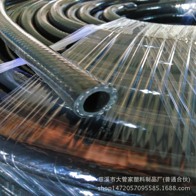 黑色压力气管PVC软管水泵管PVC压力管加线PVC软管