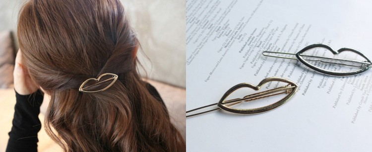 20g Weight Hair Clip Hair Accessories Type 1 Piece Quantity Daily Occasion Alloy Material Moon Pattern Women'S Gender Plating Design Simple Style Style Simple Style Moon Alloy Plating Hair Clip 1 Piece 5