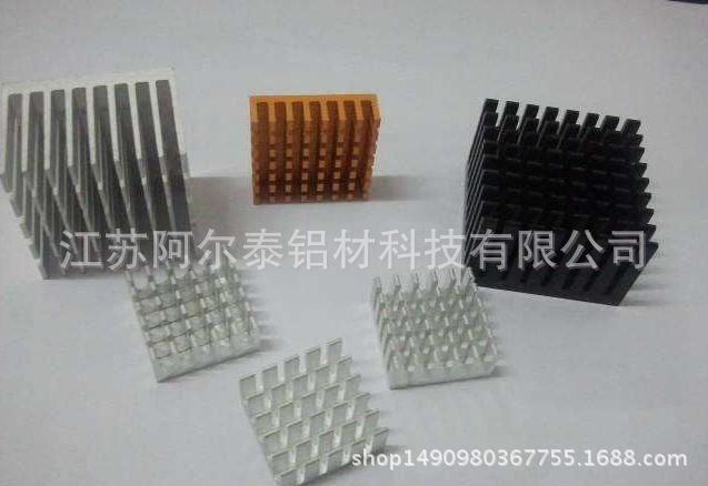 专业生产LED电源专用铝合金散热片 电子散热片