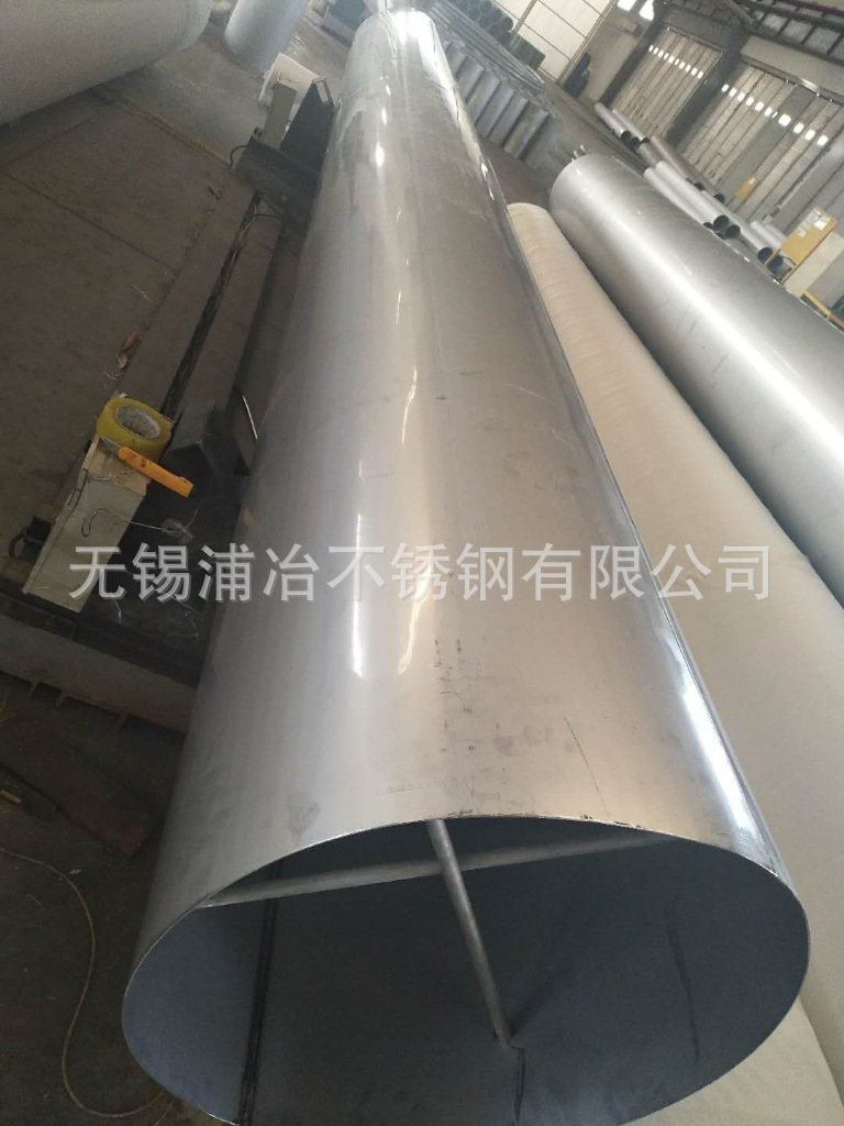 不锈钢暖通薄壁大口径通风管道 6米直缝 风阀 角钢法兰 弯头