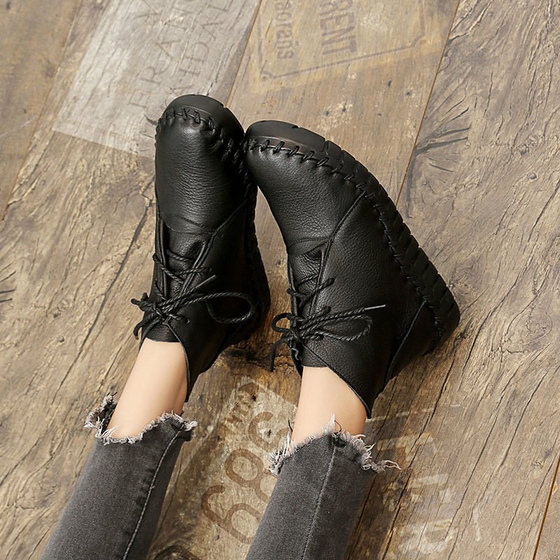 Bottes femme INFOHOMME en En cuir - Ref 3355276 Image 59