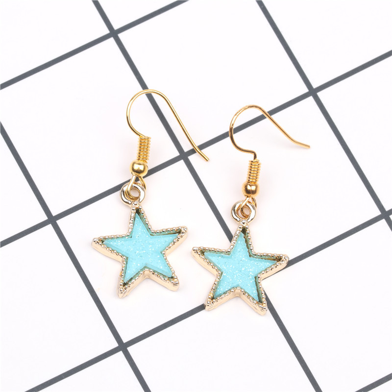 Pentagram Earrings Jewelry Wholesale Star Earrings display picture 14