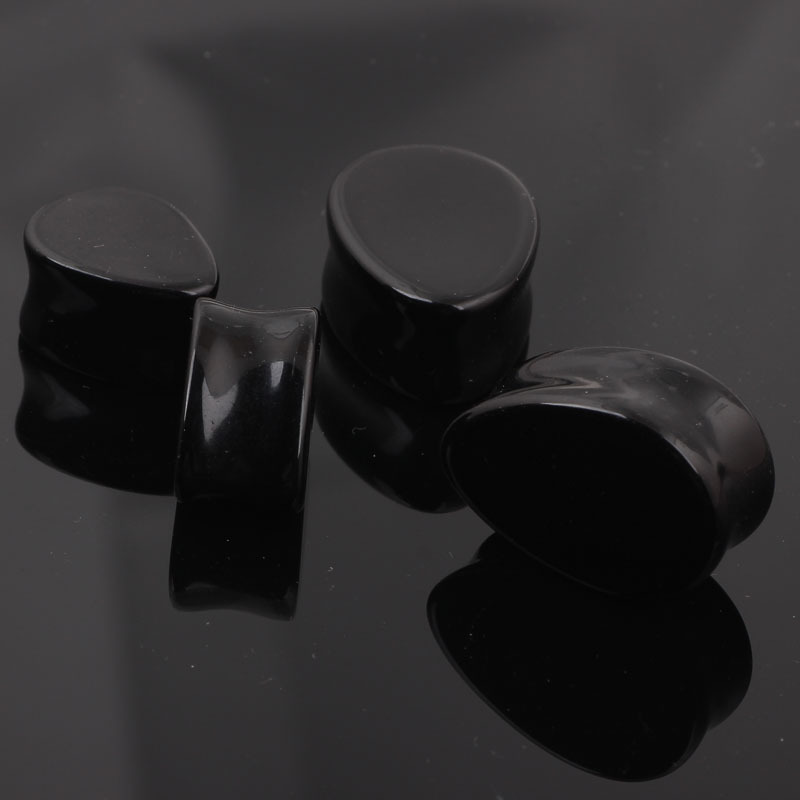 Hot New Stone Water Drop Ear Extension 6-16mm Auricle Piercing Jewelry for Men Women detail image 12