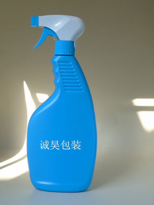 供应500ML 机头水塑料瓶手扣式厨房清洁剂瓶  喷枪瓶