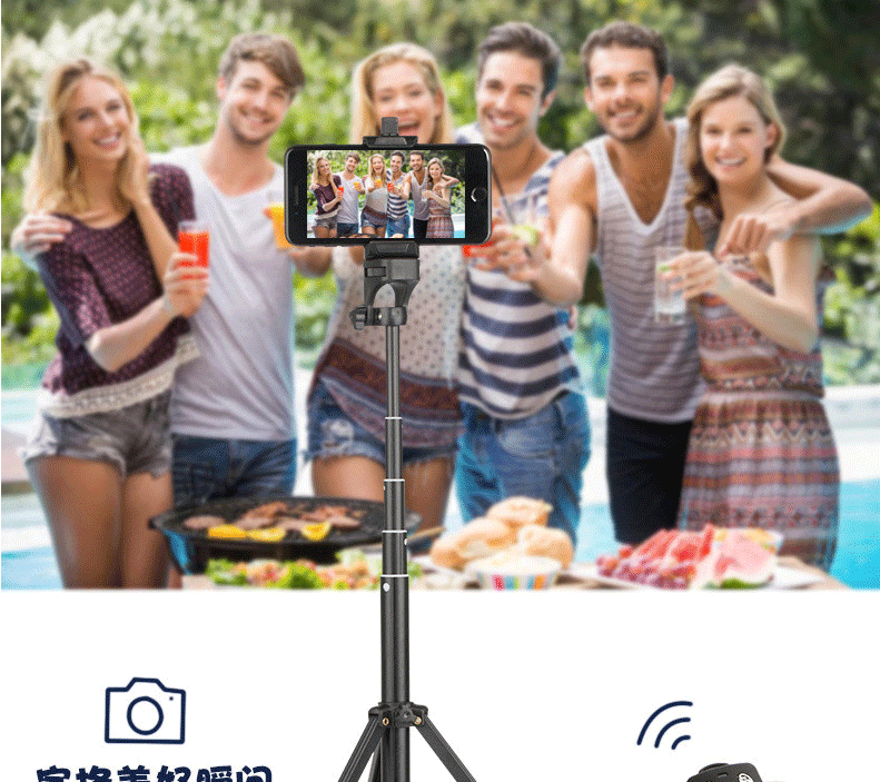 Perche selfie en Alliage d aluminium - Ref 3386019 Image 15